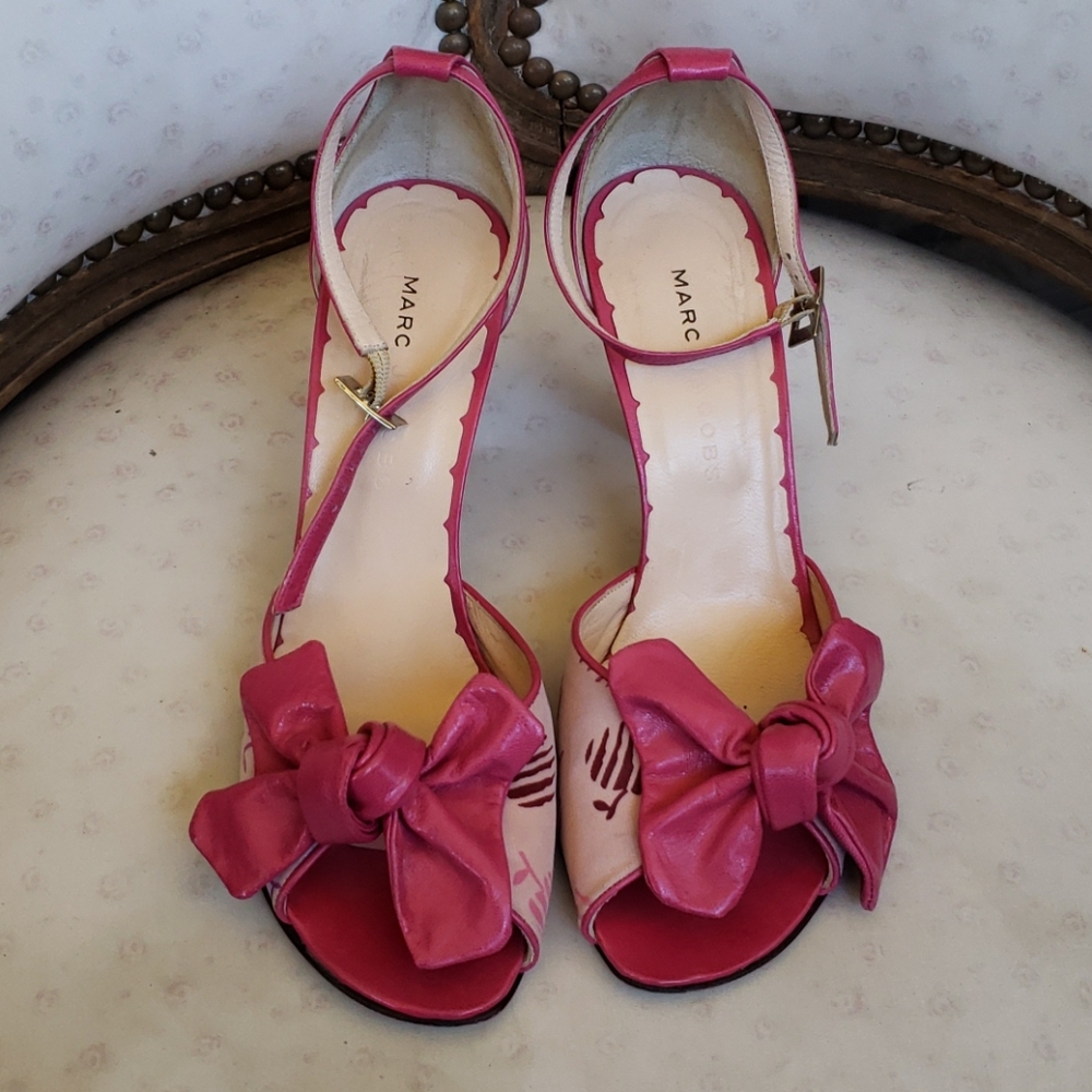 Marc Jacob's ankle straps
